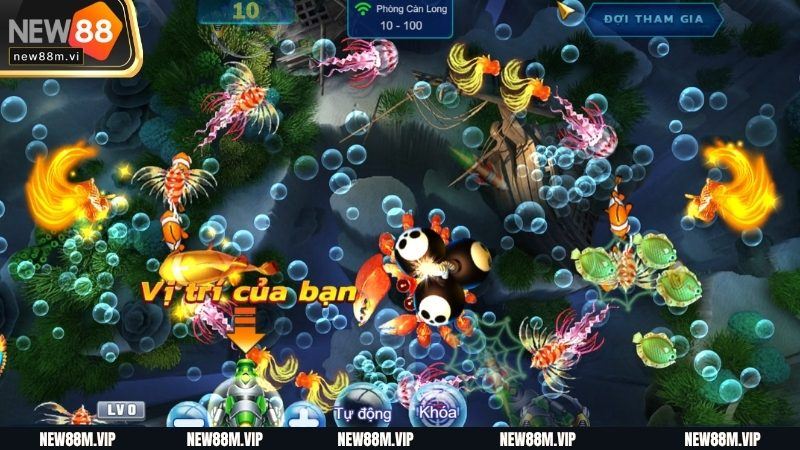 Để hạ gục Cua Quay bạn phải biết canh thời điểm boss đứng yên