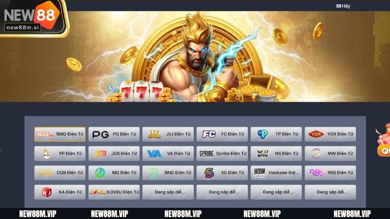 Điểm qua các sảnh game quay xèng nổi bật nhất tại trang cược