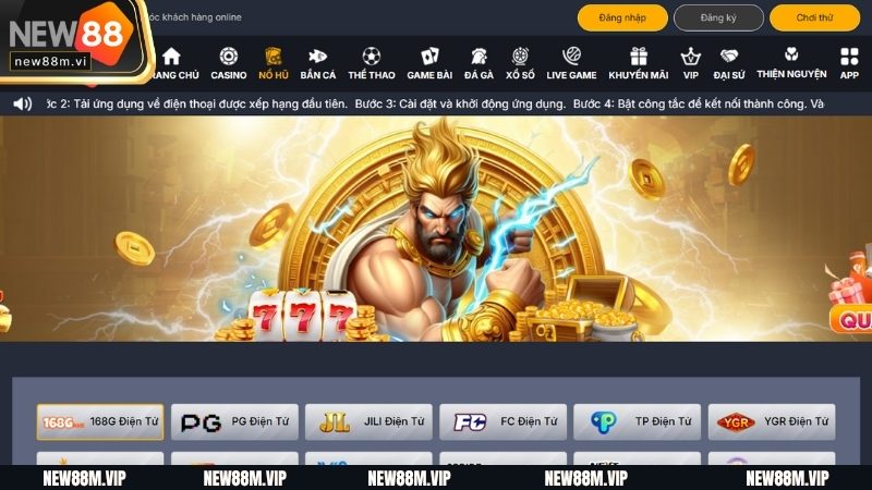 Lý do nên chơi nổ hũ ăn tiền tại nhà cái NEW88